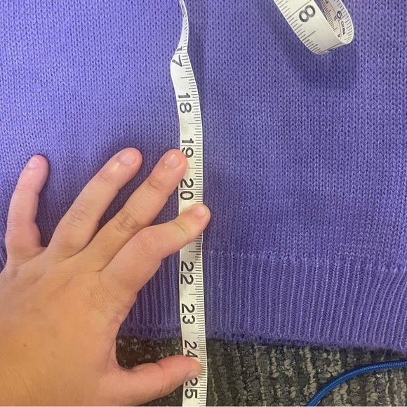 Vintage 1980’s Cherry Stix Wool Blend Preppy Crew Neck pullover sweater - Picture 8 of 10